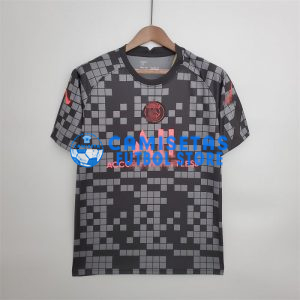 Camiseta de Entrenamiento PSG 2021/2022 Gris/Negro