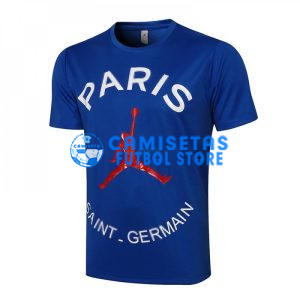 Camiseta de Entrenamiento PSG 2021/2022 Jordan Azul