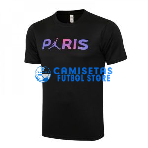 Camiseta de Entrenamiento PSG 2021/2022 Negro Marca Polícromo