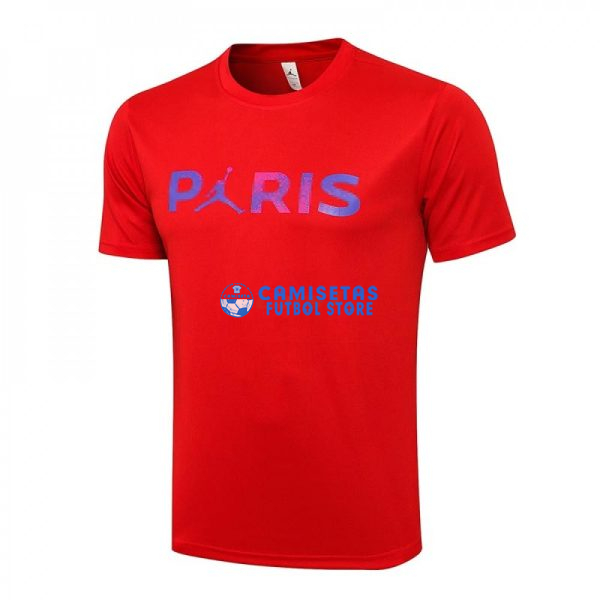 Camiseta de Entrenamiento PSG 2021/2022 Rojo Marca Polícromo