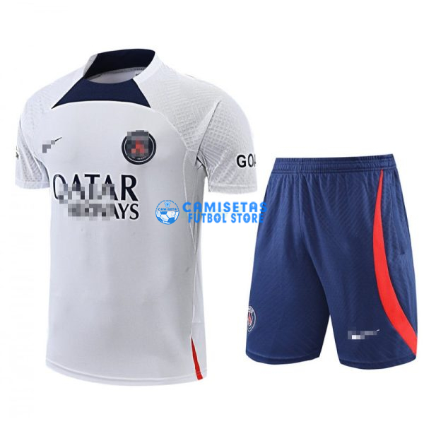 Camiseta de Entrenamiento PSG 2022/2023 Kit Blanco/Azul Marino