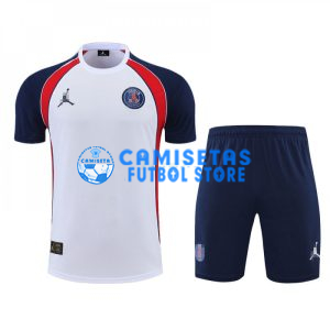 Camiseta de Entrenamiento PSG 2022/2023 Kit Blanco/Azul/Rojo