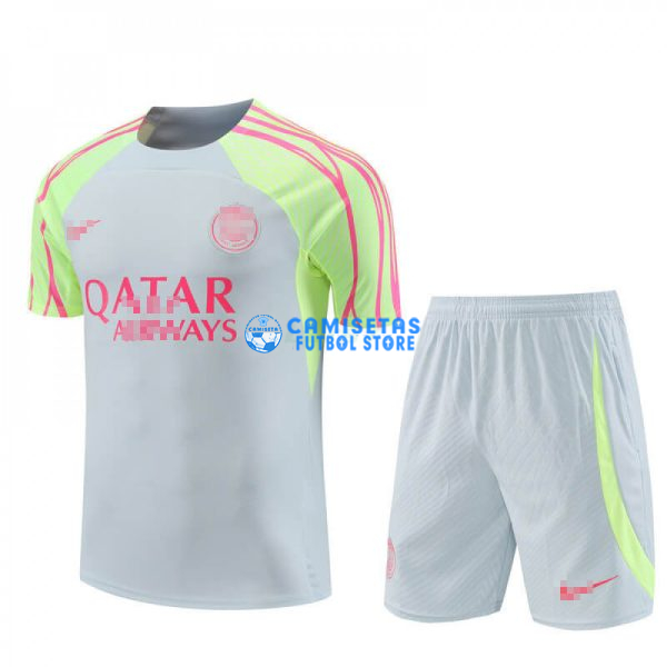 Camiseta de Entrenamiento PSG 2023/2024 Kit Gris Claro/Verde