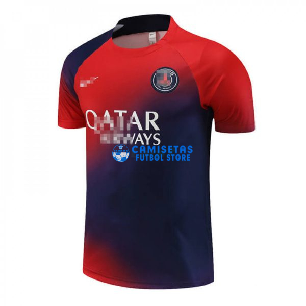 Camiseta de Entrenamiento PSG 2023/2024 Rojo/Azul