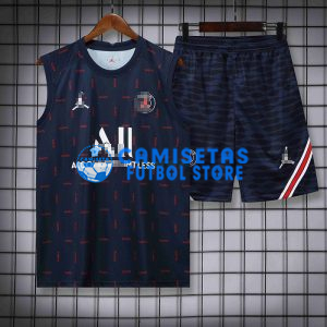 Camiseta de Entrenamiento PSG Sin Mangas 2022/2023 Kit Azul Marino