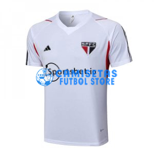 Camiseta de Entrenamiento São Paulo 2023/2024 Blanco