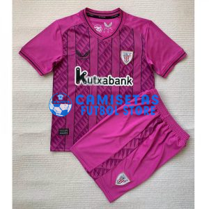 Camiseta de Portero Athletic de Bilbao 2023/2024 Niño Kit Morado