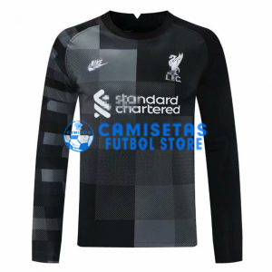Camiseta De Portero Liverpool 2021/2022 ML Negro