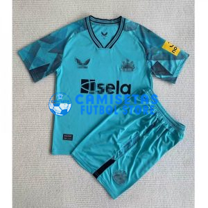 Camiseta de Portero Newcastle United 2023/2024 Niño Kit Azul