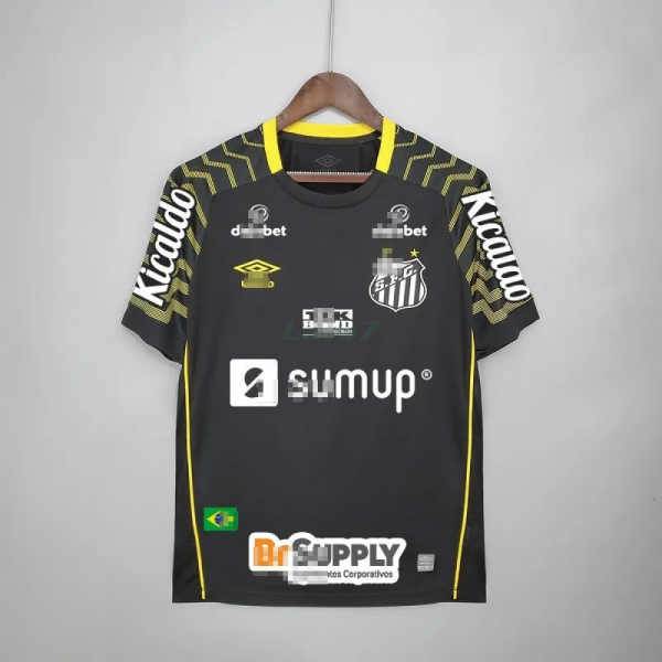 Camiseta de Portero Santos FC 2021/2022 Negro