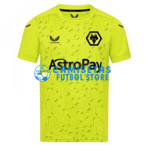 Camiseta de Portero Wolverhampton Wanderers 2023/2024 Amarillo