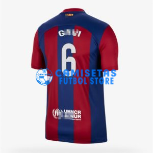 Camiseta Gavi 6 Barcelona 1ª Equipación 2023/2024