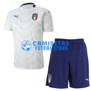 Camiseta Italia 2ª Equipación 2020 Eurocopa Niño kit