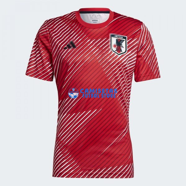 Camiseta Japón 2022 Pre-Match Rojo/Blanco