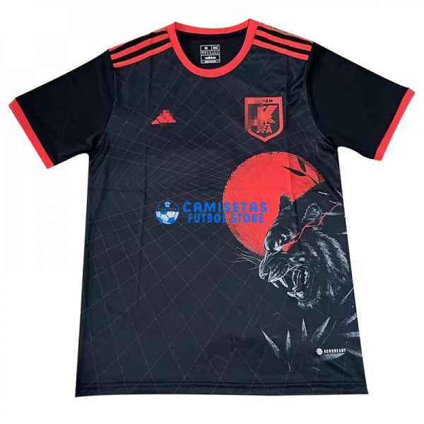 Camiseta Japón 2023 Negro/Rojo