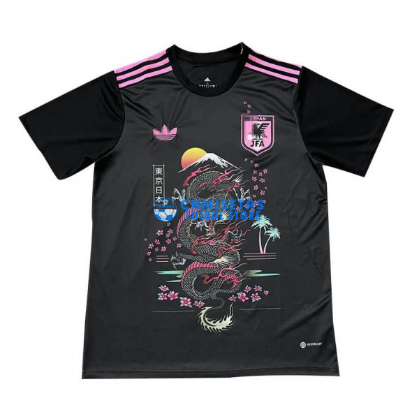 Camiseta Japón 2023 Negro/Rosa