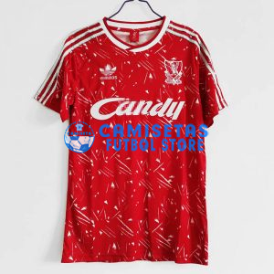 Camiseta Liverpool 1ª Equipación Retro 89/91