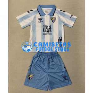 Camiseta Málaga CF 1ª Equipación 2023/2024 Niño Kit