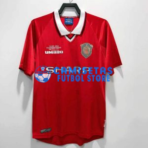 Camiseta Manchester United 1ª Equipación Retro 99/00