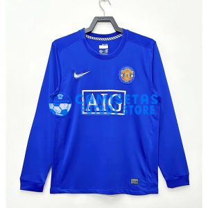 Camiseta Manchester United 2ª Equipación Retro 07/08 ML