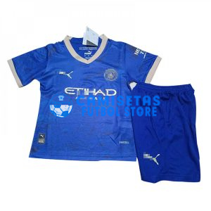 Camiseta Manchester City 2023/2024 Año Nuevo Chino Azul Niño Kit