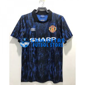 Camiseta Manchester United Negro Retro 1993