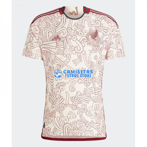 Camiseta México 2ª Equipación 2022 Mundial (EDICIÓN JUGADOR)