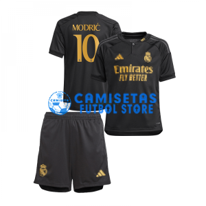 Camiseta MODRIĆ 10 Real Madrid 3ª Equipación 2023/2024 Niño Kit