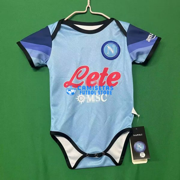 Camiseta Napoli 2023/2024 Azul Baby