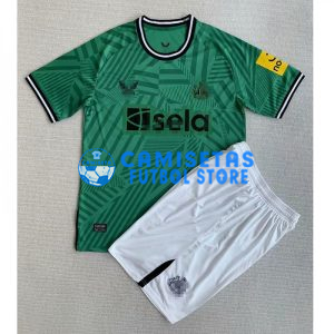 Camiseta Newcastle United 2ª Equipación 2023/2024 Niño Kit