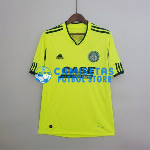 Camiseta Palmeiras Verde fluorescente Retro 2010/11