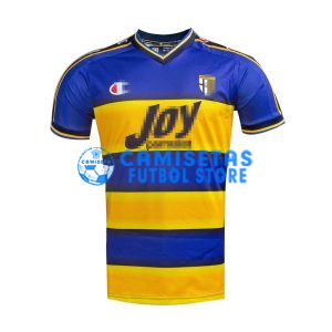 Camiseta Parma Calcio 1ª Equipación Retro 1913 Amarillo/Azul