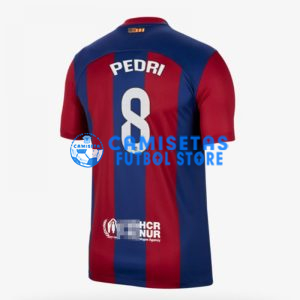 Camiseta Pedri 8 Barcelona 1ª Equipación 2023/2024