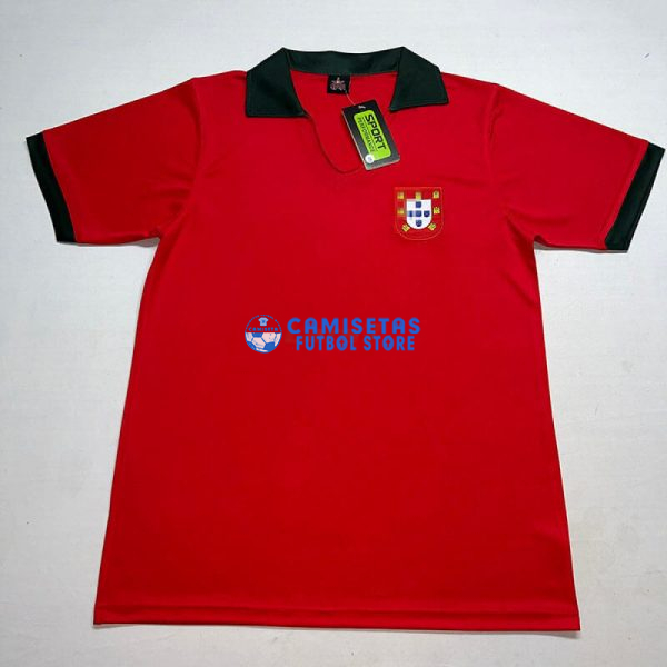 Camiseta Portugal 1ª Equipación Retro 1972