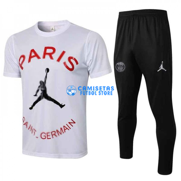 Camiseta de Entrenamiento PSG 2021/2022 Kit Jordan Blanco