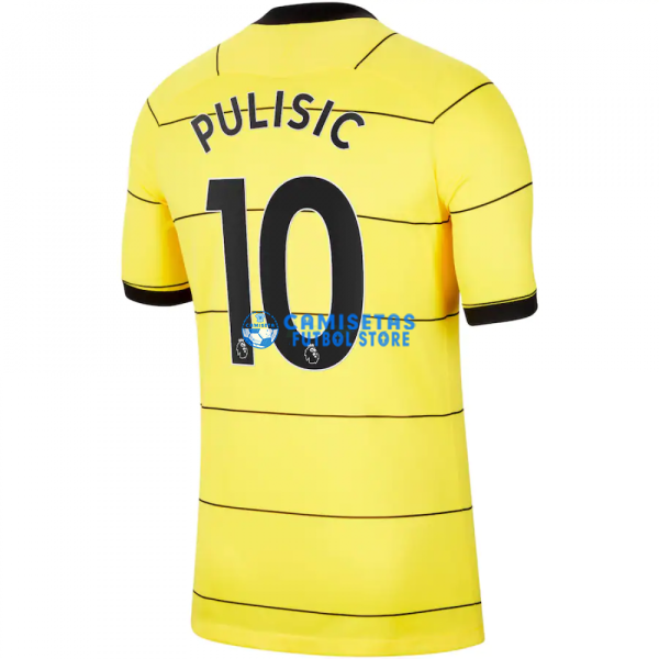 Camiseta Pulisic 10 Chelsea 2ª Equipación 2021/2022