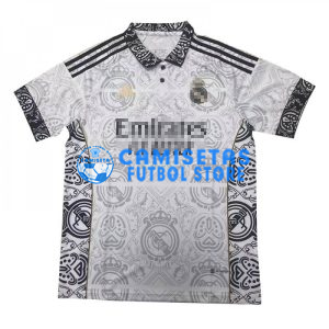 Camiseta Real Madrid 2023/2024 Negro/Blanco Especial Edición