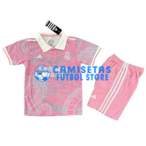 Camiseta Real Madrid 2023/2024 Rosa Niño Kit