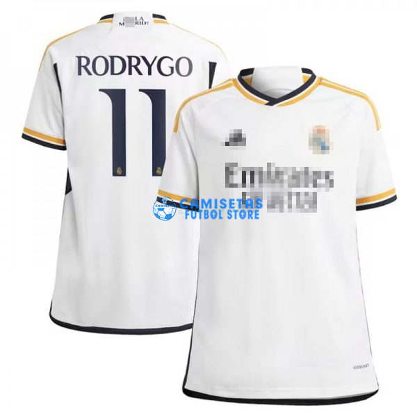 Camiseta Rodrygo 11 Real Madrid 1ª Equipación 2023/2024