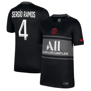 Camiseta Sergio Ramos 4 PSG 3ª Equipación 2021/2022