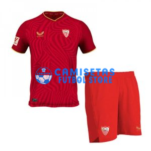 Camiseta Sevilla FC 2ª Equipación 2023/2024 Niño Kit