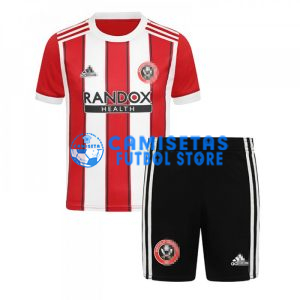 Camiseta Sheffield United 1ª Equipación 2021/2022 Niño Kit