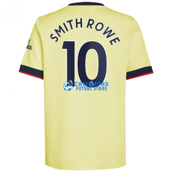 Camiseta Smith Rowe 10 Arsenal 2ª Equipación 2021/2022