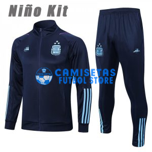 Chandal Argentina 2023 Niño Azul Marino