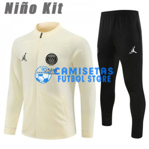 Chandal PSG 2023/2024 Niño Beige