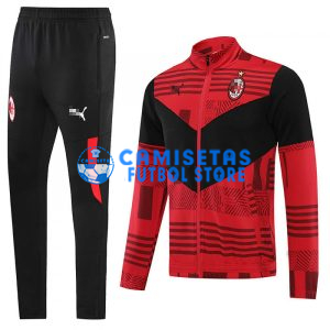 Chandal AC Mlian 2022/2023 Rojo/Negro