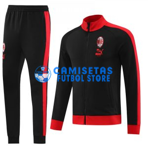 Chandal AC Milan 2023/2024 Negro/Rojo