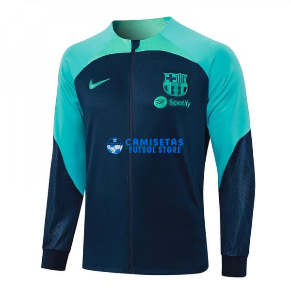 Chaqueta Barcelona 2023/2024 Azul Marino/Verde