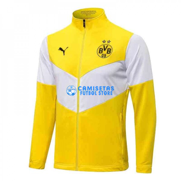 Chaqueta Borussia Dortmund 2021/2022 Amarillo/Blanco