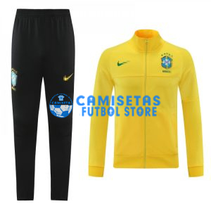 Chandal Brasil 2021 Cuello Alto Amarillo